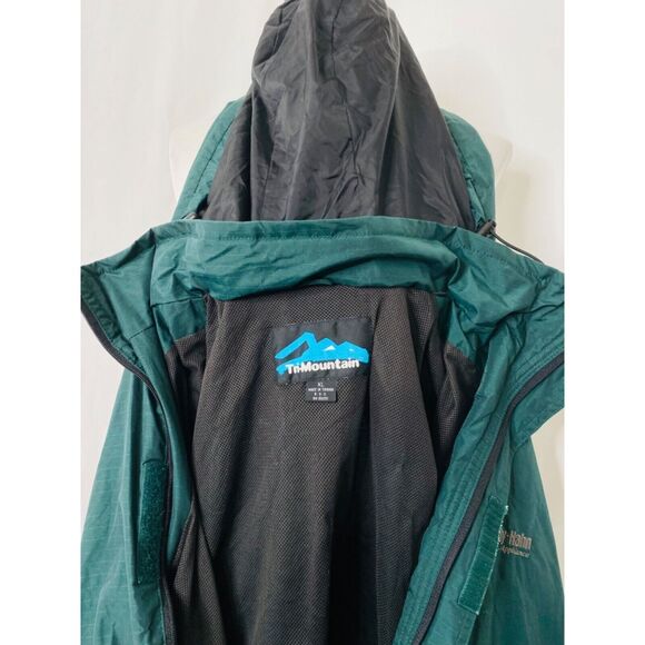 Tri-Mountain Frigidaire Kennedy-Hahn Men's Jacket Full Zip Hooded Green Size XL - Picture 11 of 13